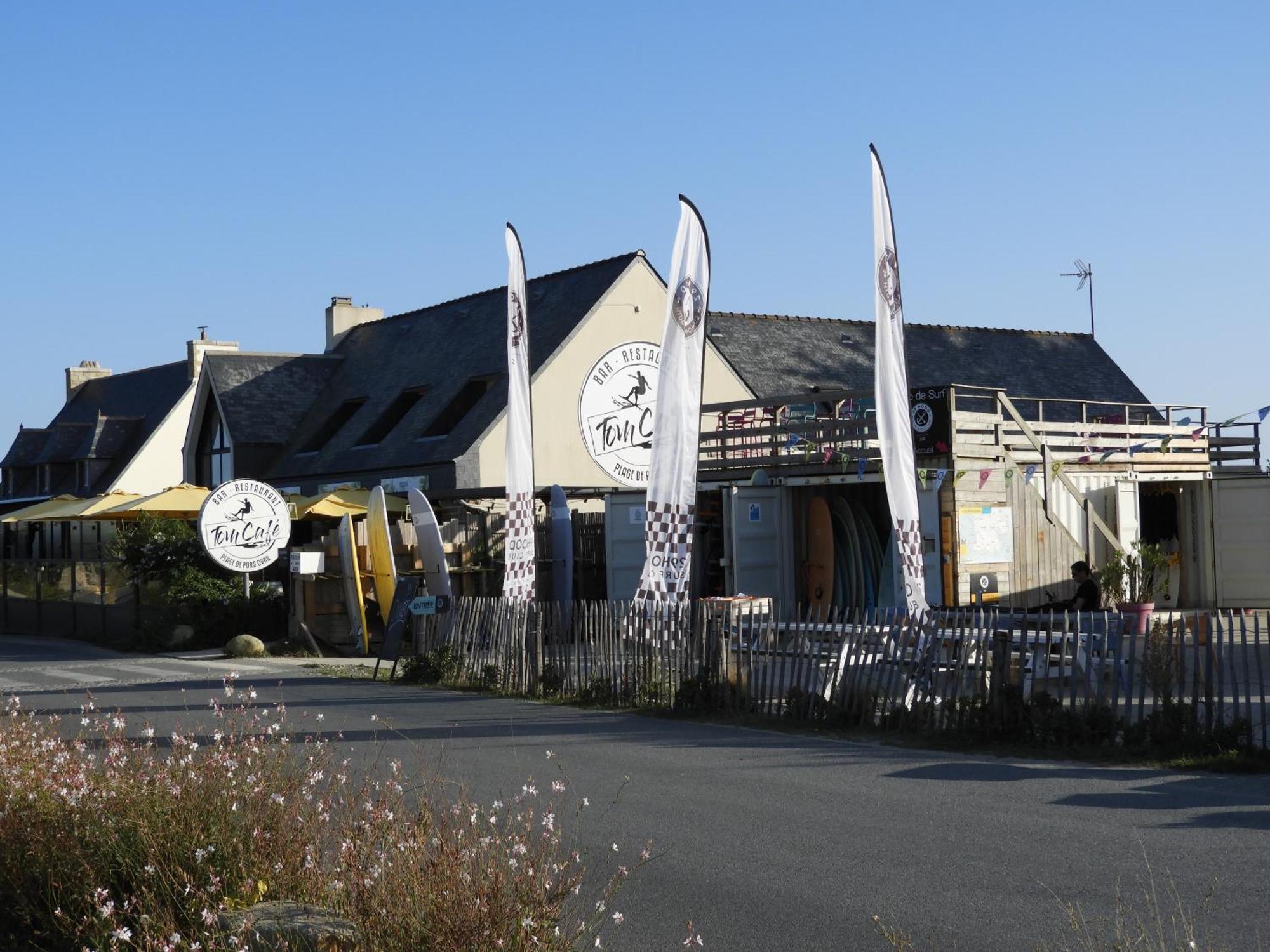 Saint-Guénolé Les Volets Bleus Bed & Breakfast エクステリア 写真